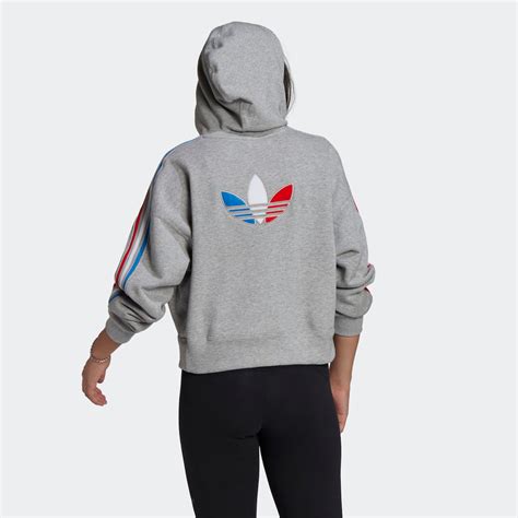 adidas blau weiß rot sweatshirt|Blaue Sweatshirts .